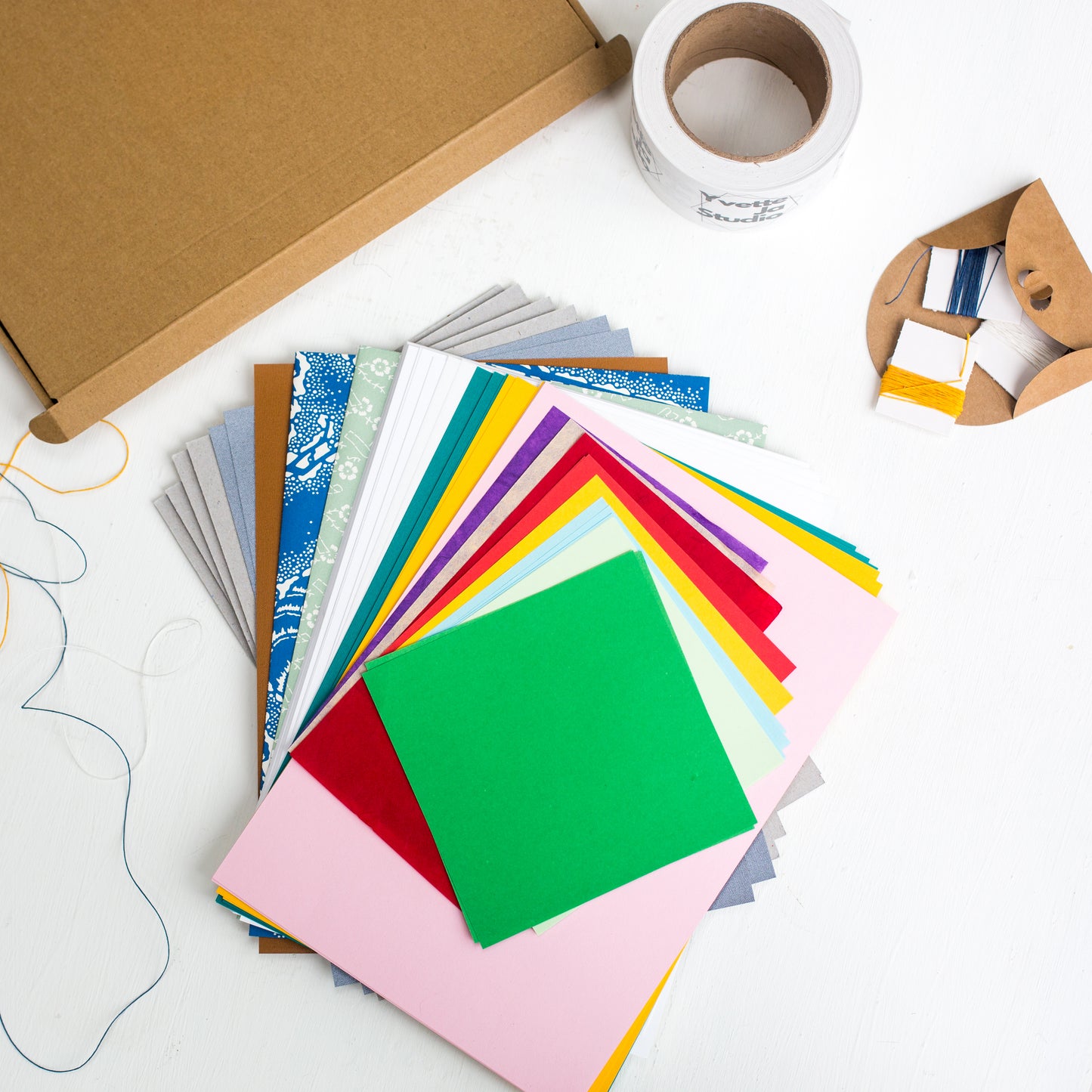 Bookbinding Kit - Paper, Board + Cloth Pack
