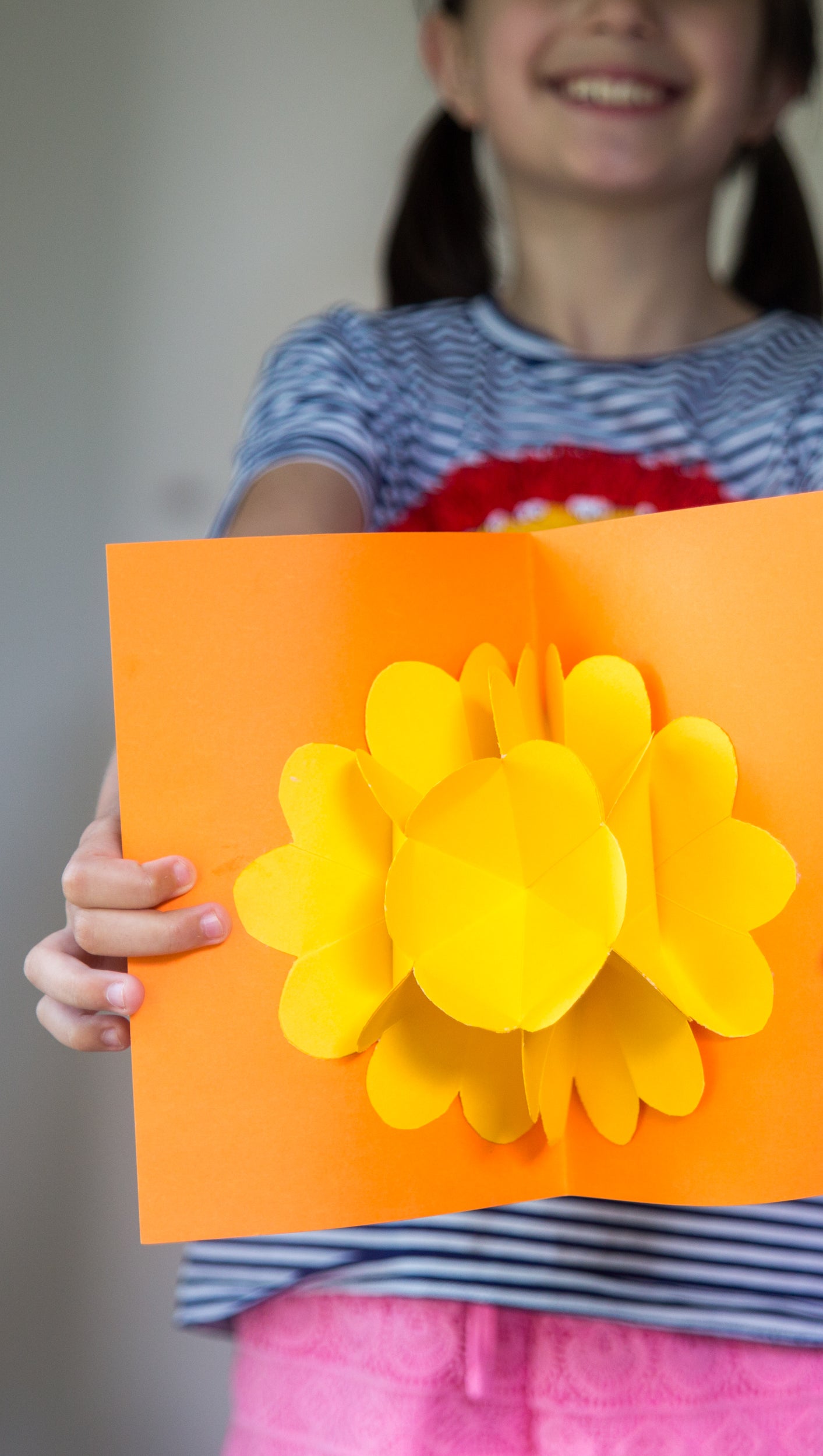 Pop up Buttercup Card