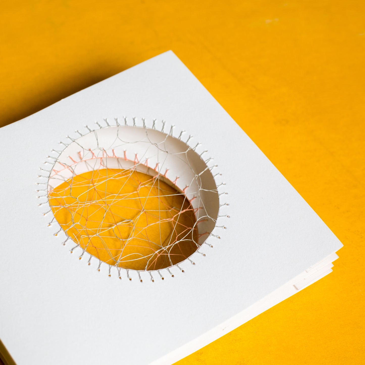 Hedebo Embroidery Tunnel Book