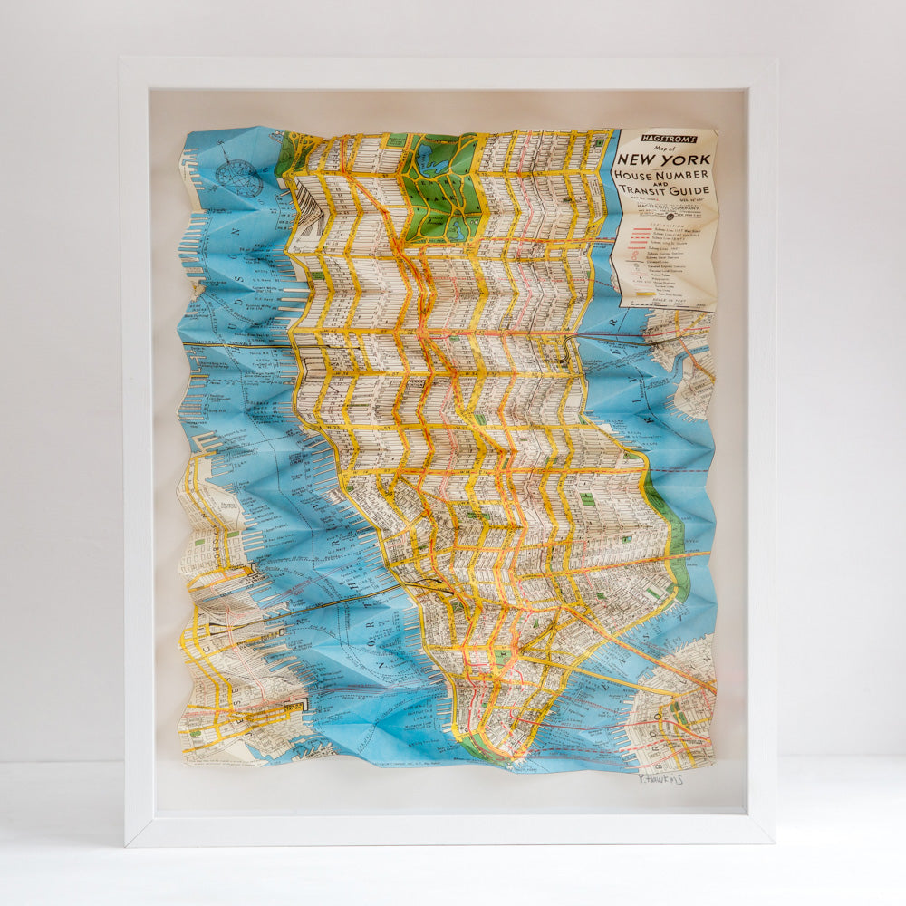New York! New York! Origami Map – Yvette Ja