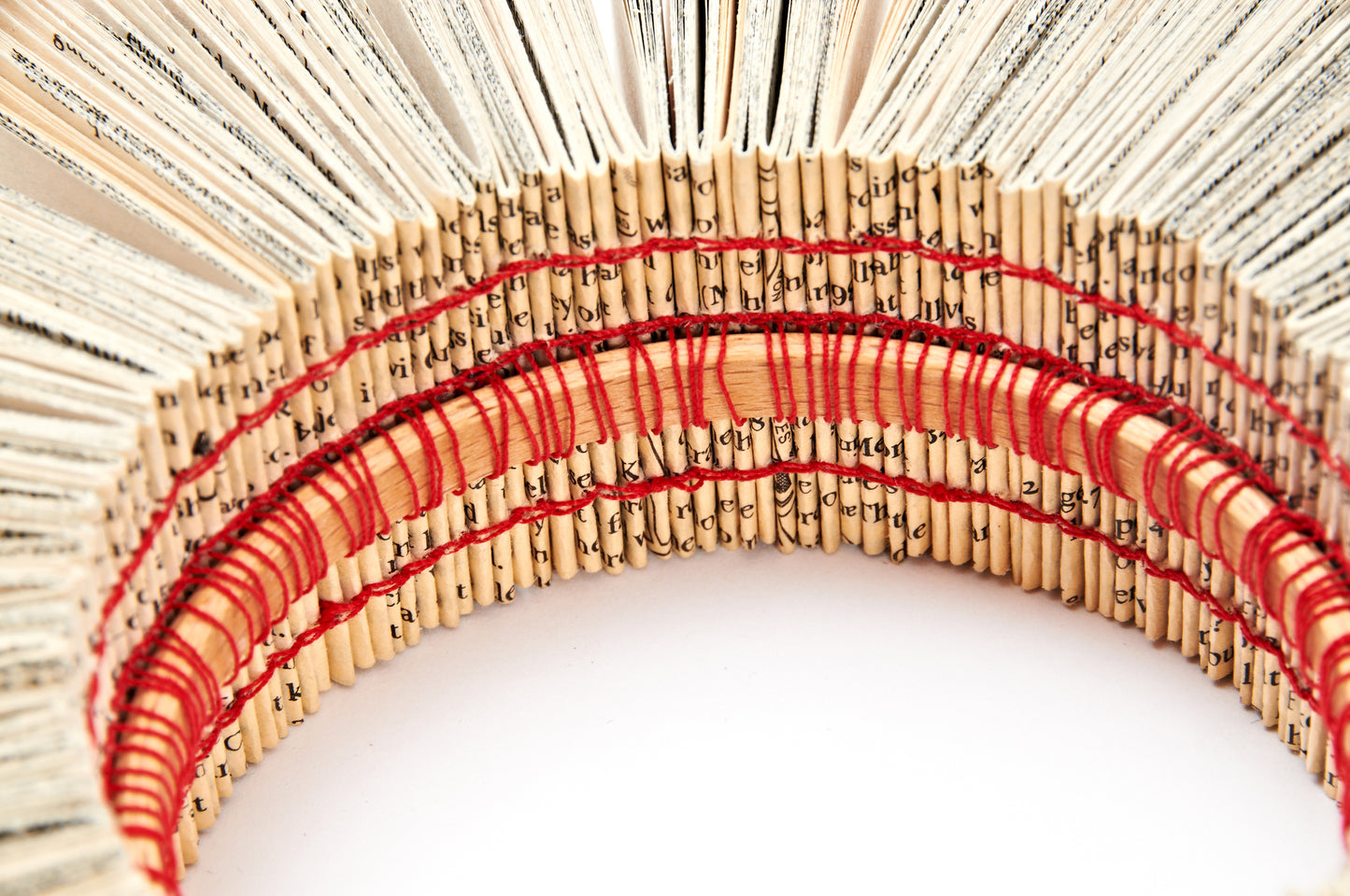 Sewing Circle Book Sculpture